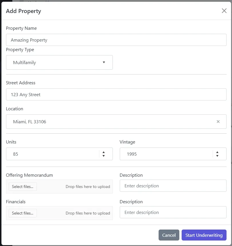 Add Property